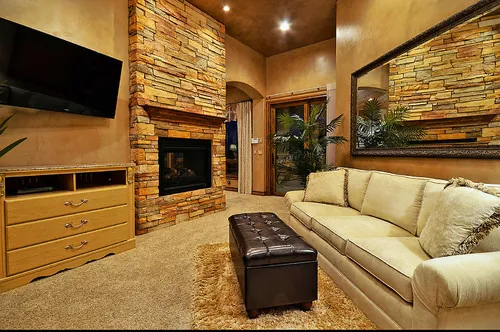 Reserve Point custom home — Bedroom Sitting Area 22