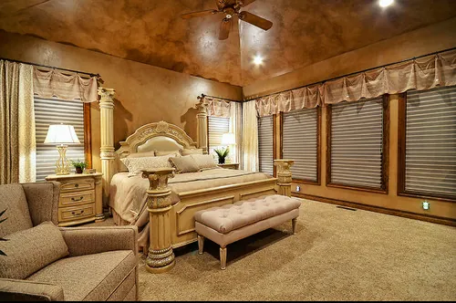 Reserve Point custom home — Bedroom Window Wall 21