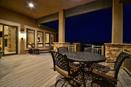 Reserve Point custom home — Rear Exterior 05